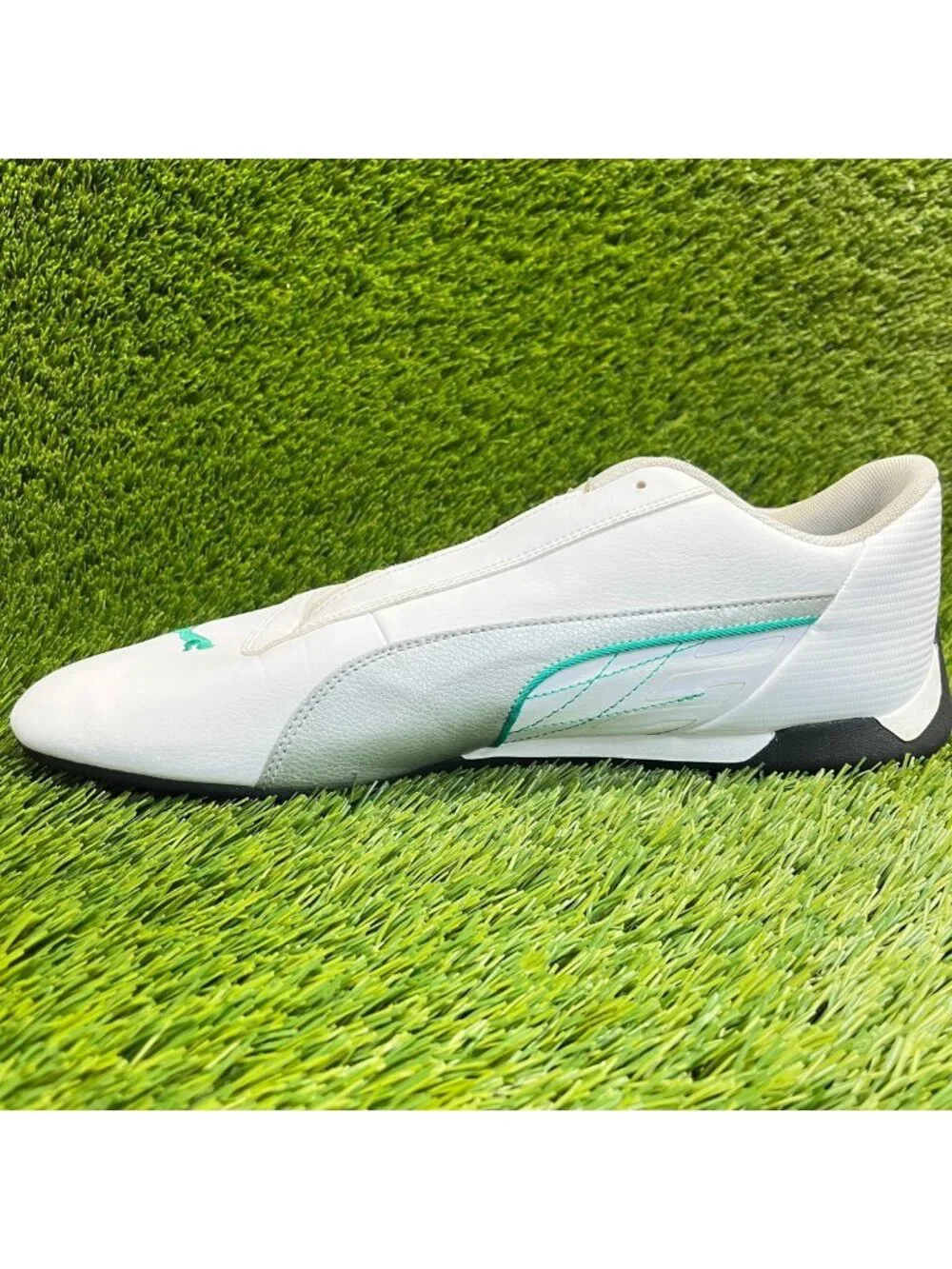 Puma Mercedes AMG Petronas R-Cat Mens Size 14 White Athletic Shoes Sneakers